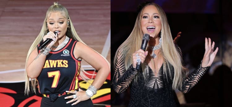 Latto and Mariah Carey