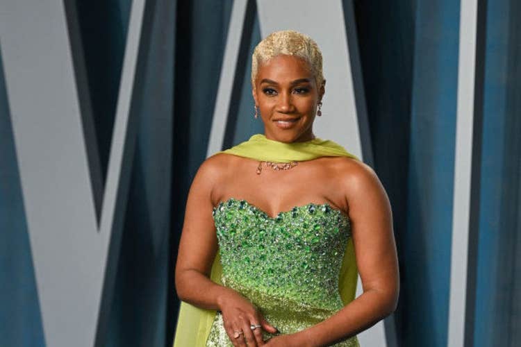 tiffany haddish green dress corrects reporter who called her a costume Search: night out dress