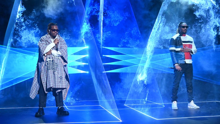 Gunna and Future perform