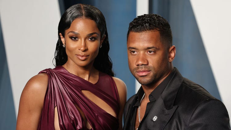 Ciara and Russell Wilson