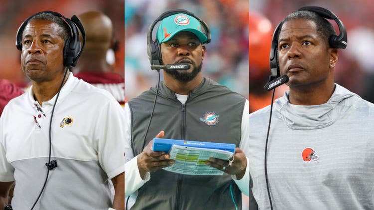 Ray Horton, Brian Flores and Steve Wilks.