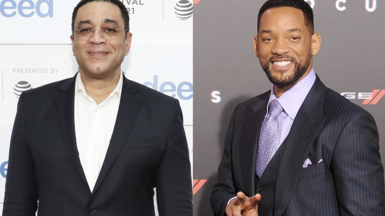 Harry Lennix and Will Smith