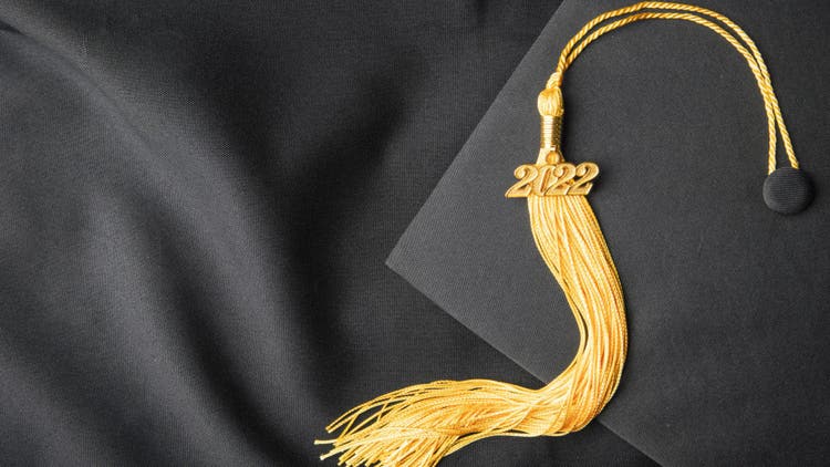 Graduation Cap and Gown Class of 2022