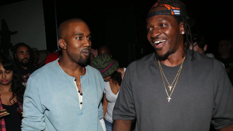Pusha T and Kanye West