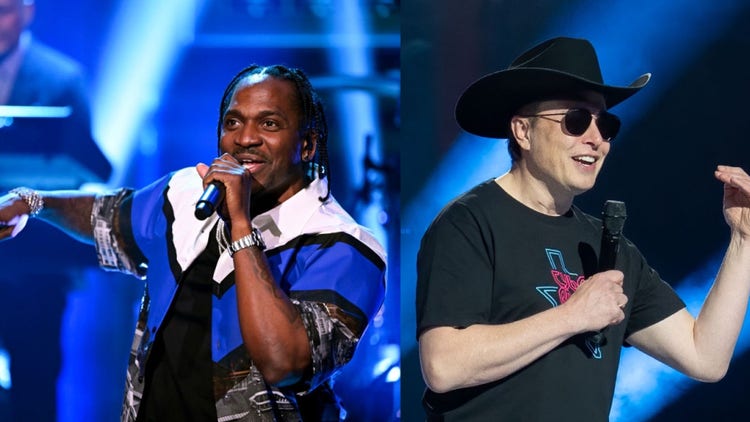 Pusha T and Elon Musk