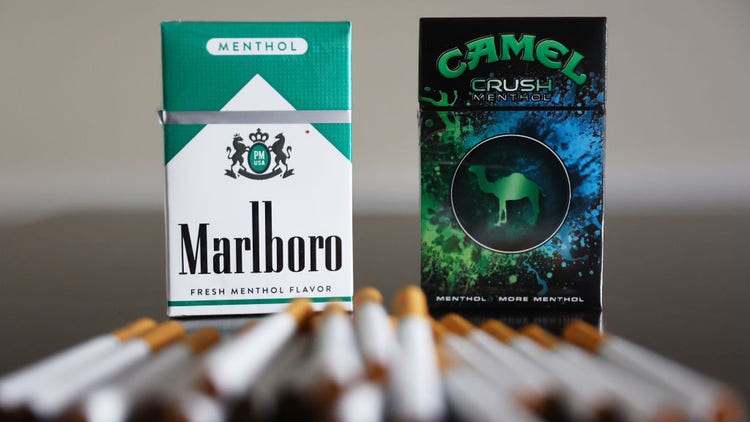 menthol cigarettes