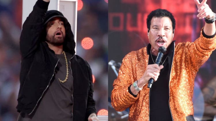 Eminem and Lionel Richie