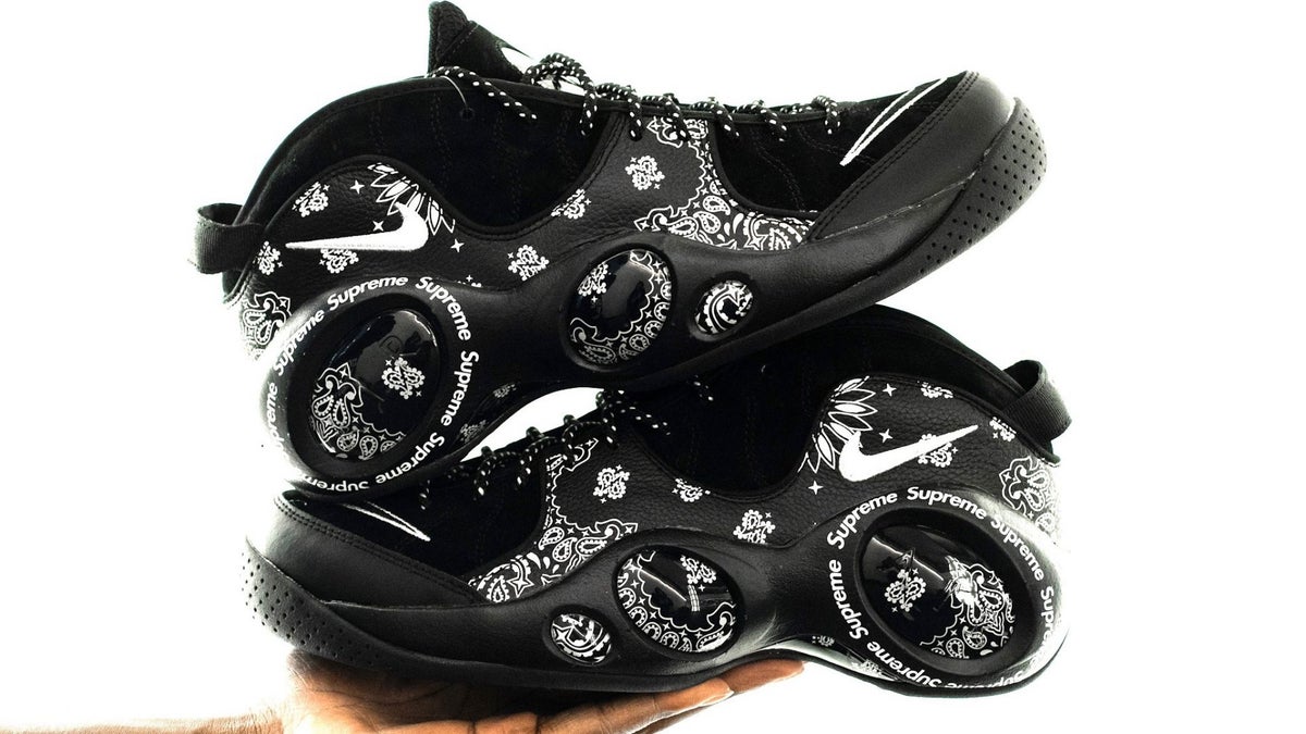 90s supreme×バスキア Supreme 20th Anniversary Box Logo Tee In Heather Grey Size Small