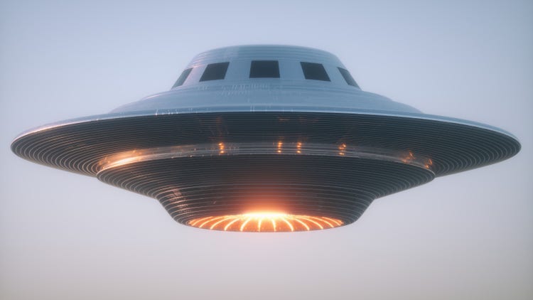 Unidentified flying object, illustration