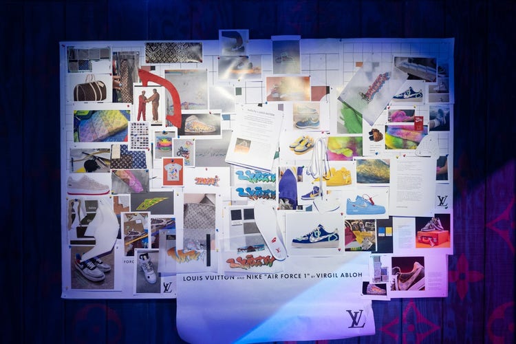 Nike and Louis Vuitton