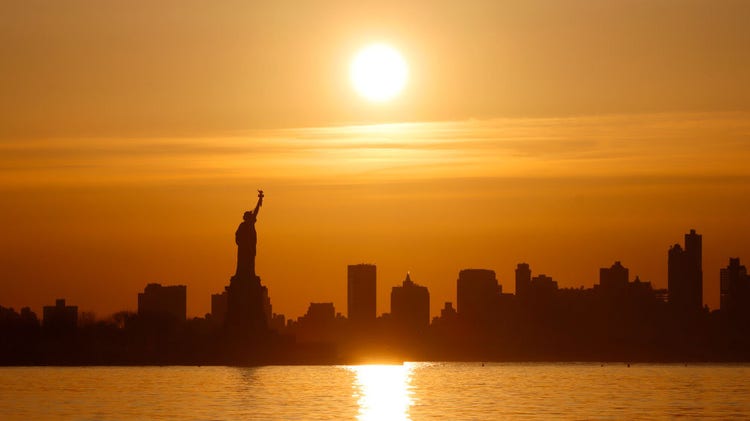 skyline of Brooklyn