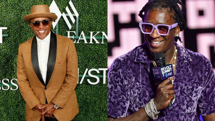 Young Thug and Kevin Liles