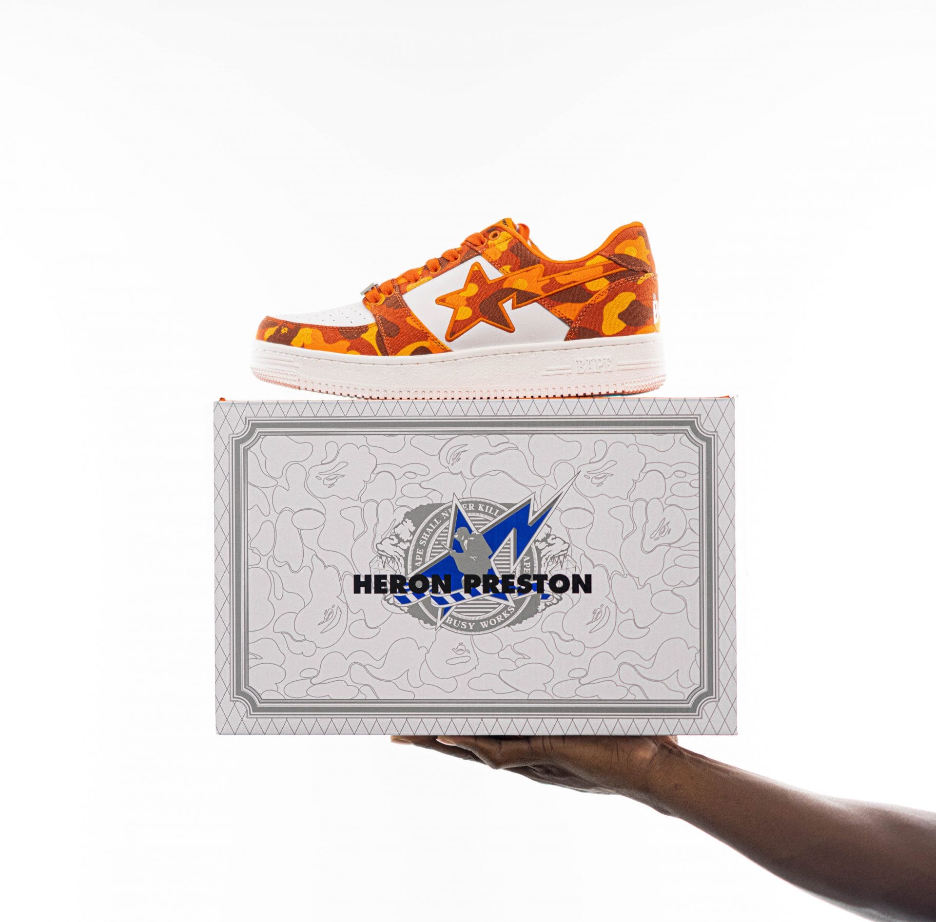 Heron Preston x BAPE Sta sneaker