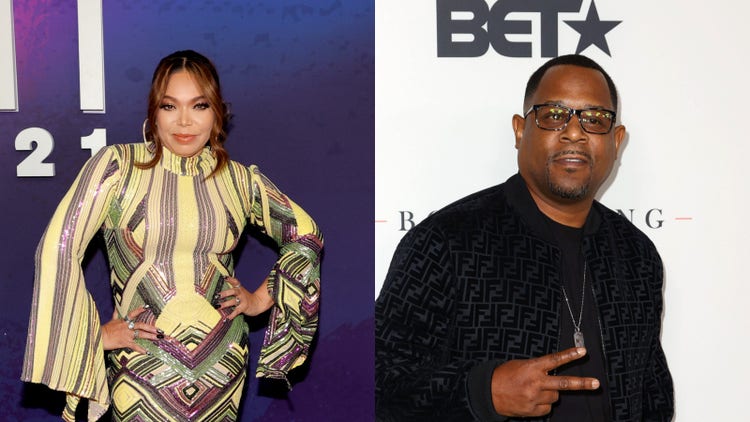 Tisha Campbell and Martin Lawrence