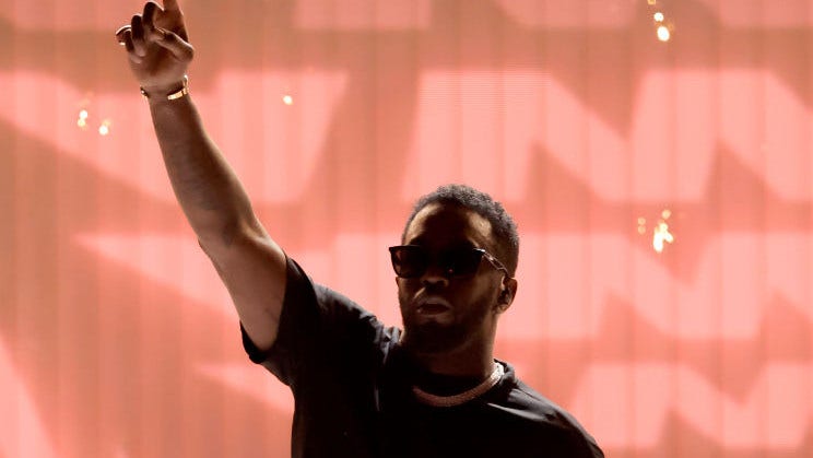 Diddy performs at 2022 BET Awards