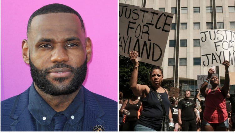 LeBron James, Jayland Walker