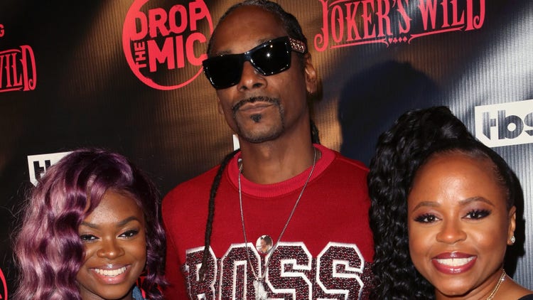 Cori Broadus and Snoop Dogg