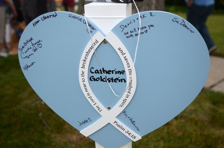 highland park, katherine goldstein sign