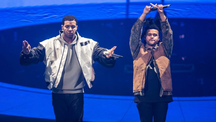 Drake and The Weeknd