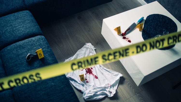Murder scene