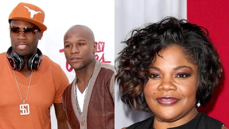 50 Cent, Floyd Mayweather, Mo'nique