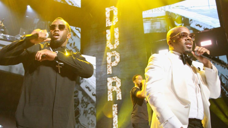 Diddy and Jermaine Dupri