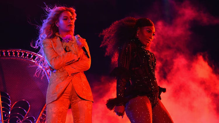 Beyoncé, Serena Williams