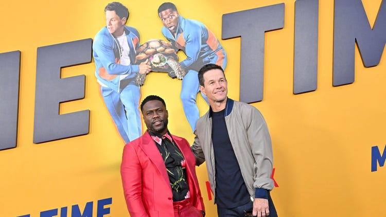 Kevin Hart and Mark Wahlberg 'Me Time' premiere