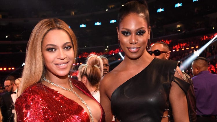 Beyoncé and Laverne Cox