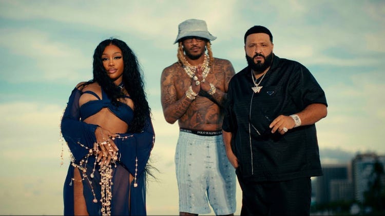 DJ Khaled, Future, and SZA