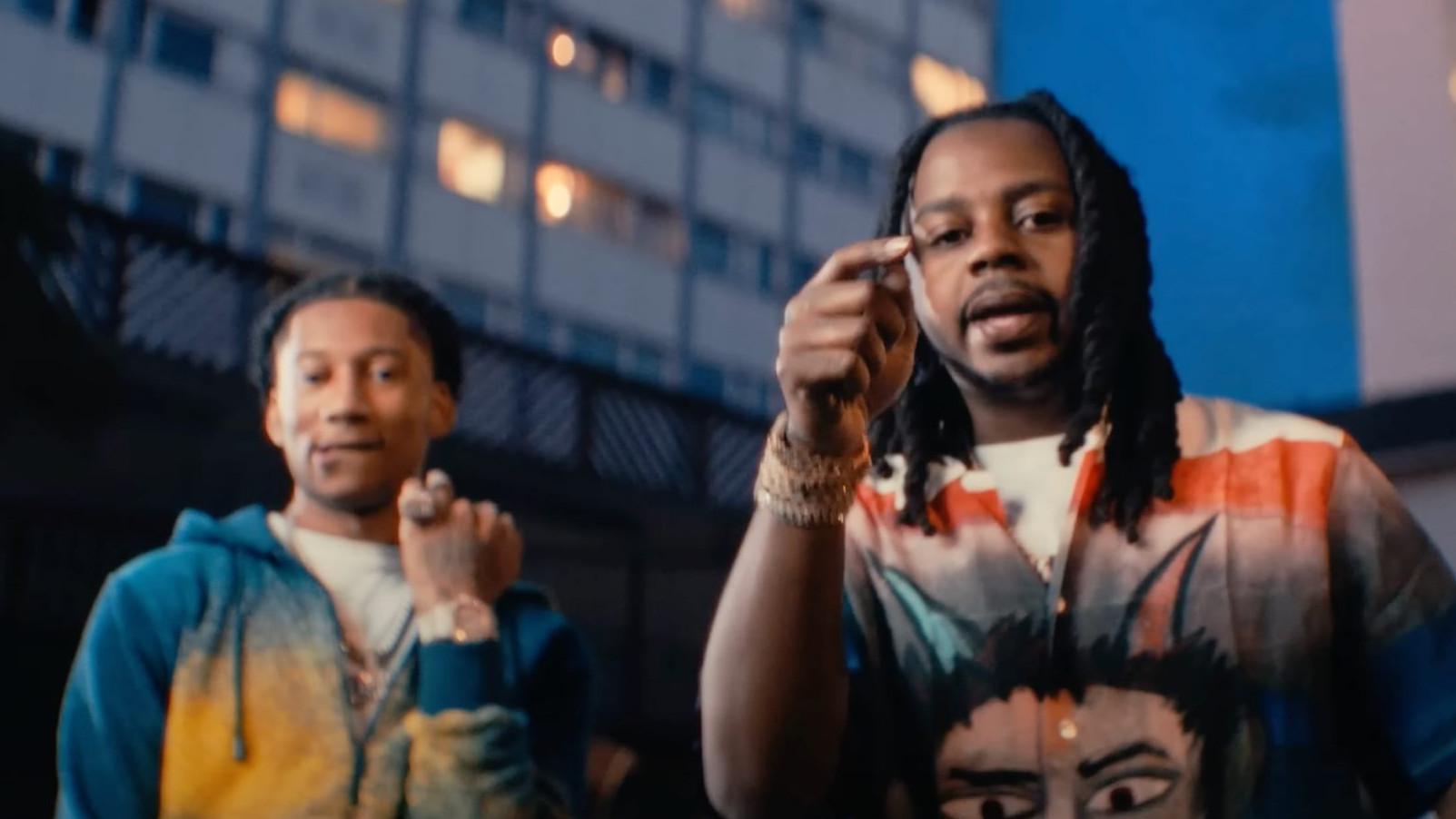 Babyface Ray connects with Digga D for 