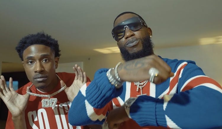 Gucci Mane and Baby Racks