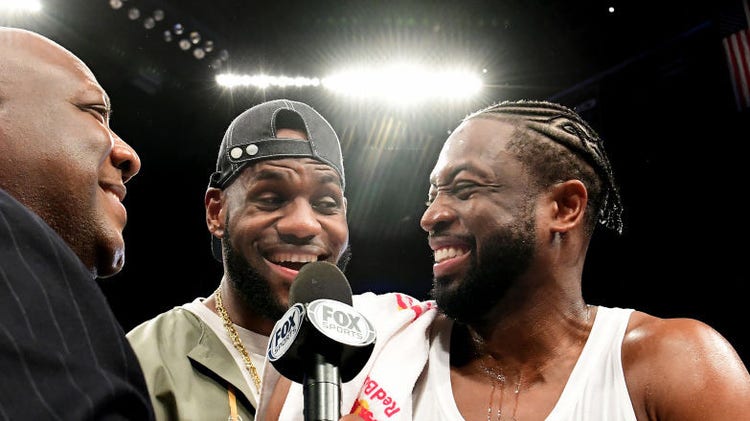 lebron james, dwyane wade