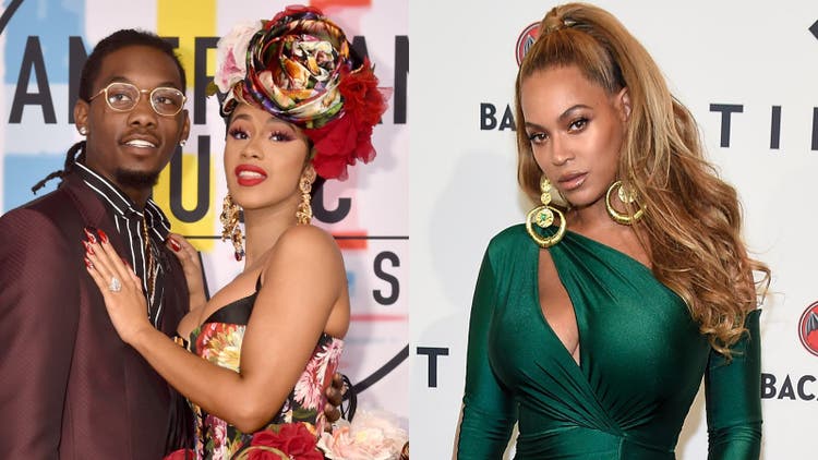 Cardi B, Offset, Beyonce