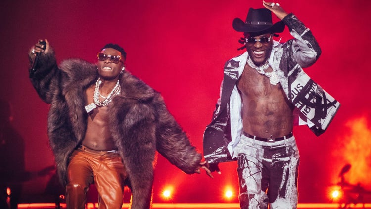 Wiz Kid Burna Boy Afrobeats