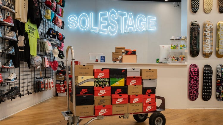 SoleStage, a high-end sneaker and streetwear marketplace