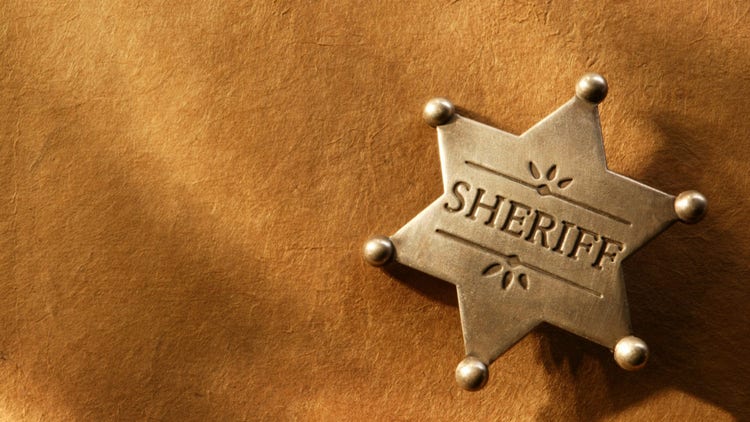 sheriff badge