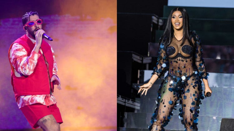 Bad Bunny and Cardi B