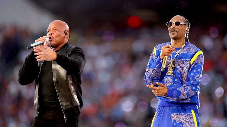 Snoop Dogg and Dr. Dre