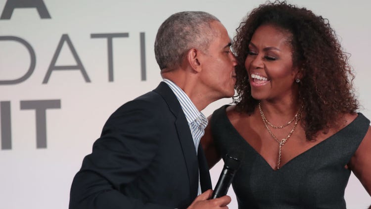 Barack and Michelle Obama