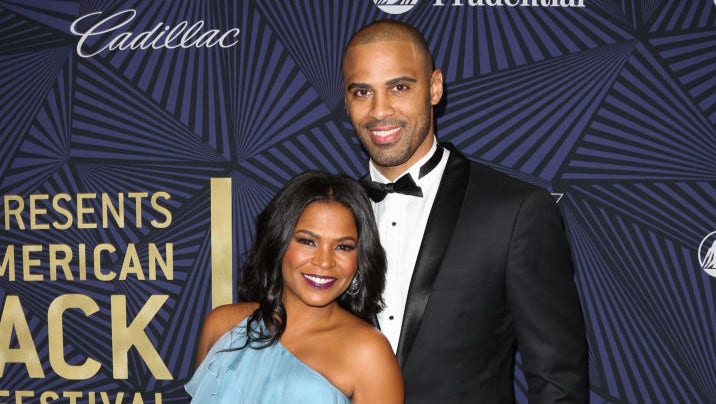 Ime Udoka and Nia Long