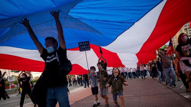 Puerto Rican protest
