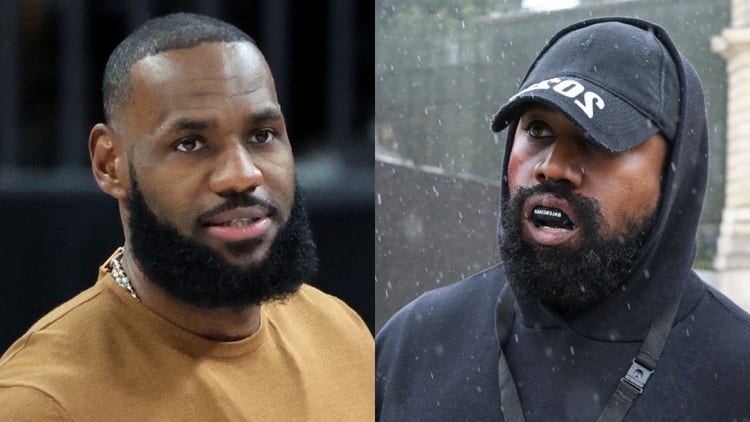 LeBron James, Kanye West