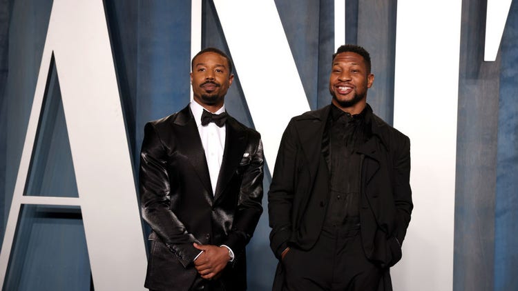 Michael B. Jordan and Jonathan Majors