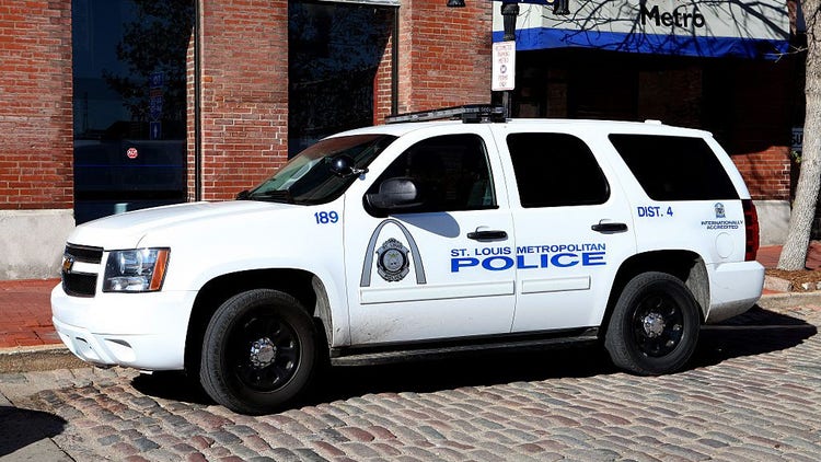 St. Louis police car