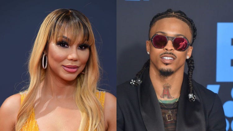 Tamar Braxton and August Alsina