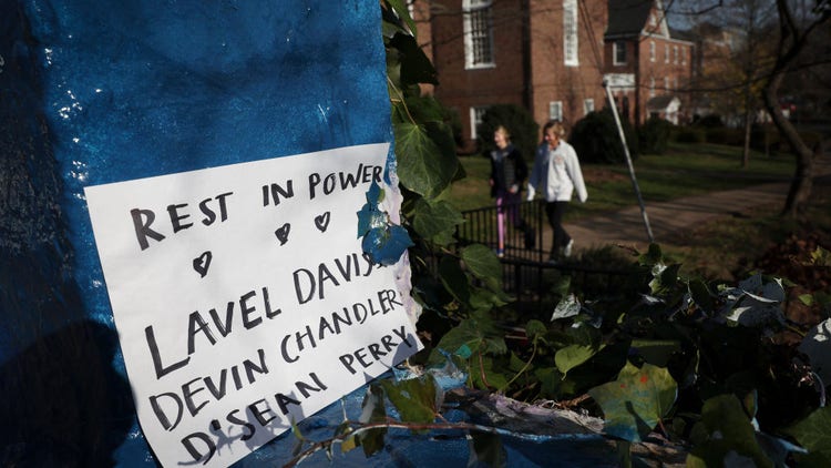 University of Virginia shooting memorial