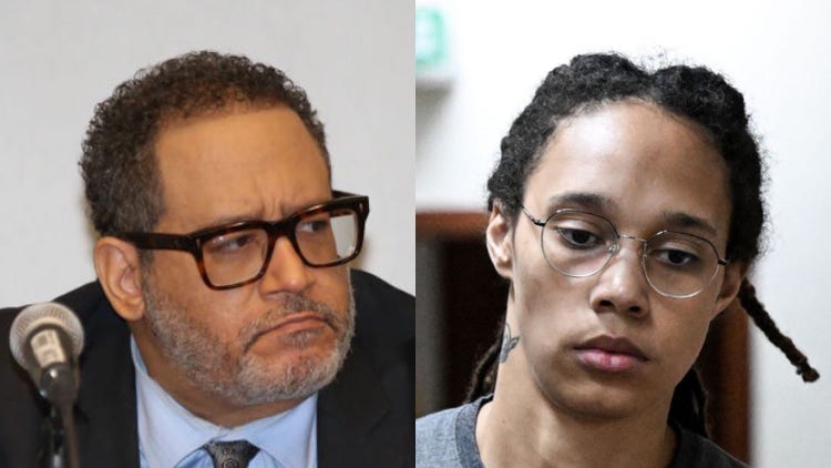 Michael Eric Dyson and Brittney Griner