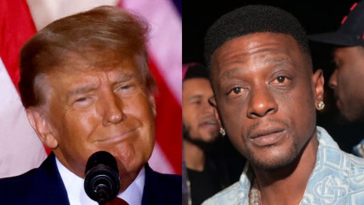 Donald Trump and Boosie