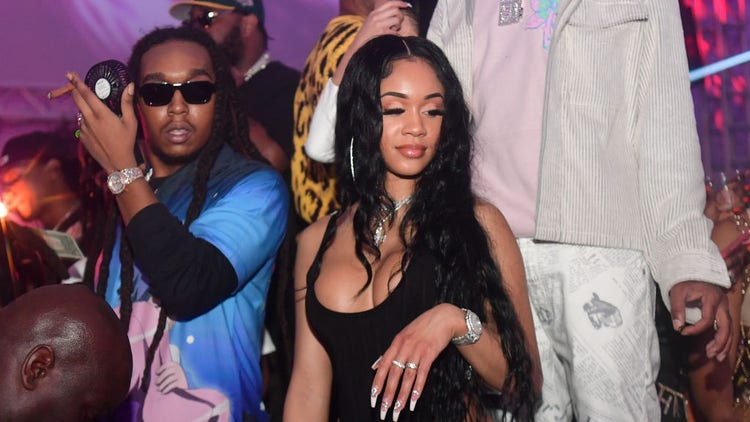 Takeoff, Saweetie